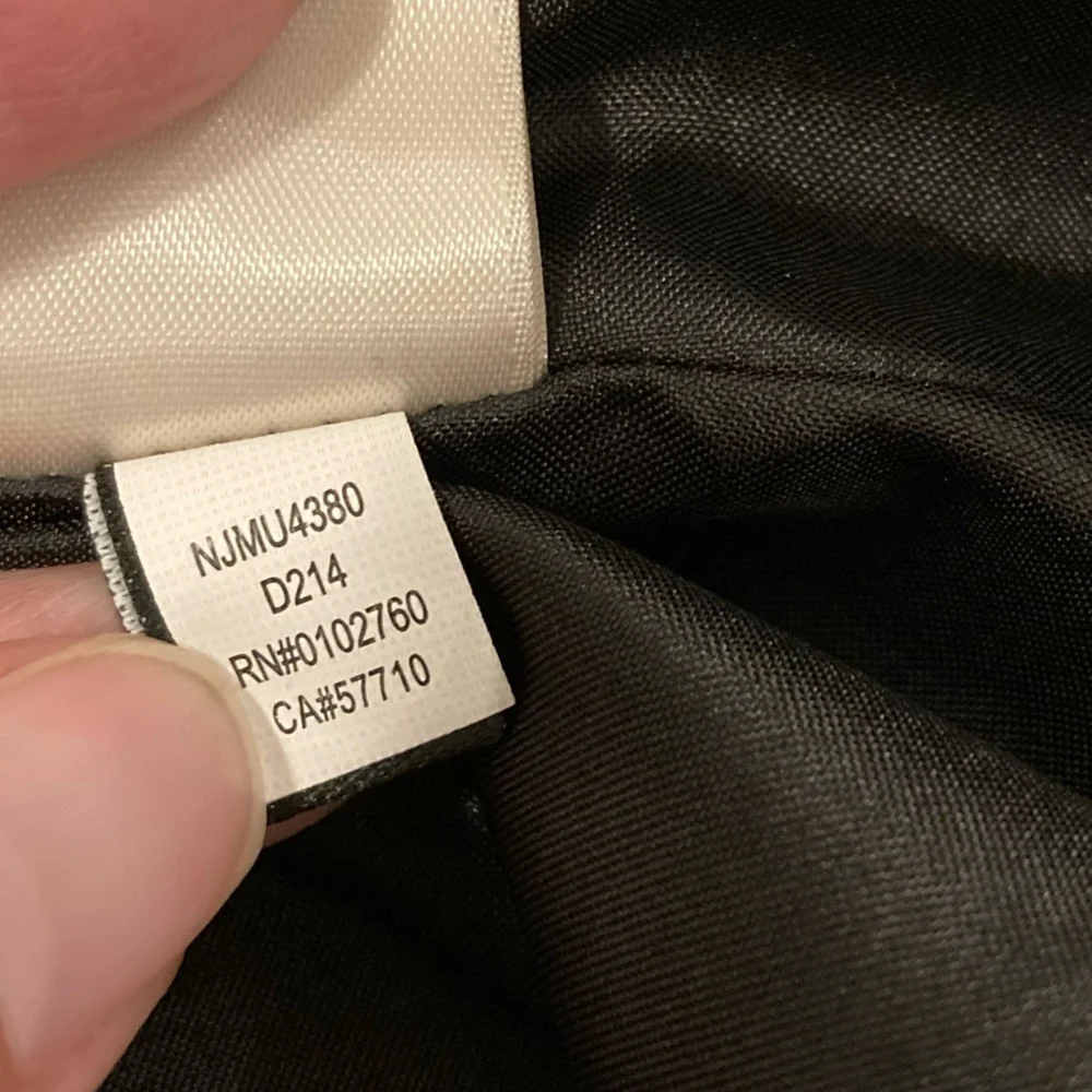 kate spade Black Sleeveless A-Line Mini Dress